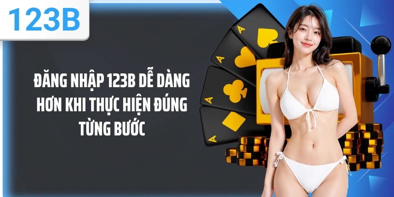 Đăng nhập 123B dễ dàng hơn khi thực hiện đúng từng bước