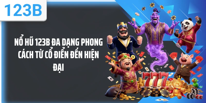 Nổ hũ 123B đa dạng phong cách từ cổ điển đến hiện đại